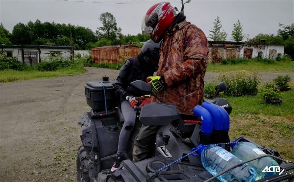 Всех пропавших на юге Сахалина квадроциклистов везут домой