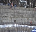 Строительство спортивной школы продолжается в Южно-Сахалинске