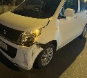 Неудачно перестроился: автомобилист в Южно-Сахалинске покинул место ДТП
