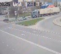 Момент серьёзного ДТП на Ленина-Транзитной попал на видео в Южно-Сахалинске