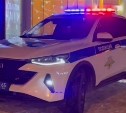 Неизвестный автомобиль врезался во внедорожник и скрылся с места ДТП в Южно-Сахалинске
