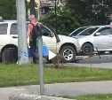 Двух подростков на самокате сбили в Южно-Сахалинске