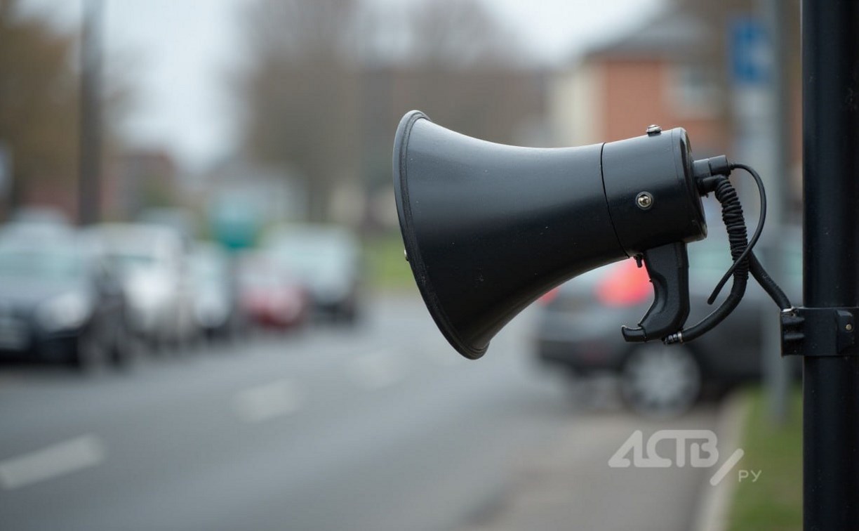 Не пугаемся: систему оповещения проверят в Южно-Сахалинске
