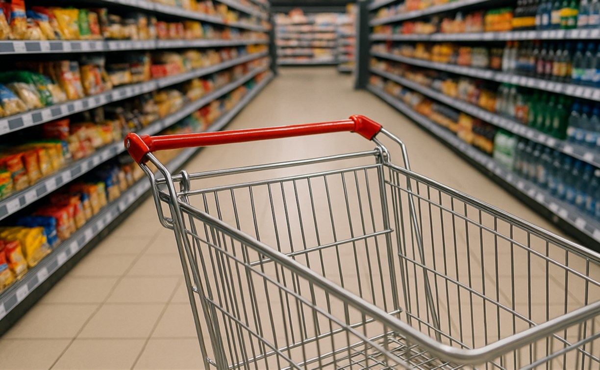 Минимальная месячная продуктовая корзина подорожала в России