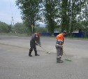 В Александровске-Сахалинском устранили нарушения содержания улично-дорожной сети