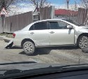 Водитель "тойоты" пострадал при ДТП в Южно-Сахалинске