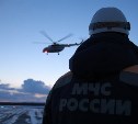 Сахалинские спасатели провели первую в этом году воздушную тренировку