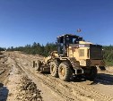 Грунтовые разрывы на трассе Южно-Сахалинск – Оха начали ликвидировать
