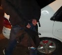 Погоня со стрельбой развернулась ночью на улице Ленина в Южно-Сахалинске