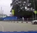 В Южно-Сахалинске водитель рванул наперерез другому авто