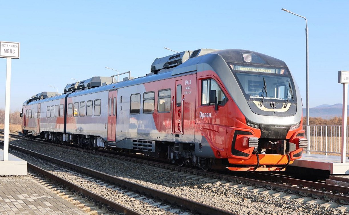 Расписание поездов пригородного сообщения на Сахалине изменится с 29 марта
