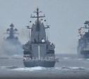 Боевые корабли России и Китая вышли в акваторию Японского моря