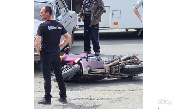Мотоциклист пострадал в ДТП в Корсакове