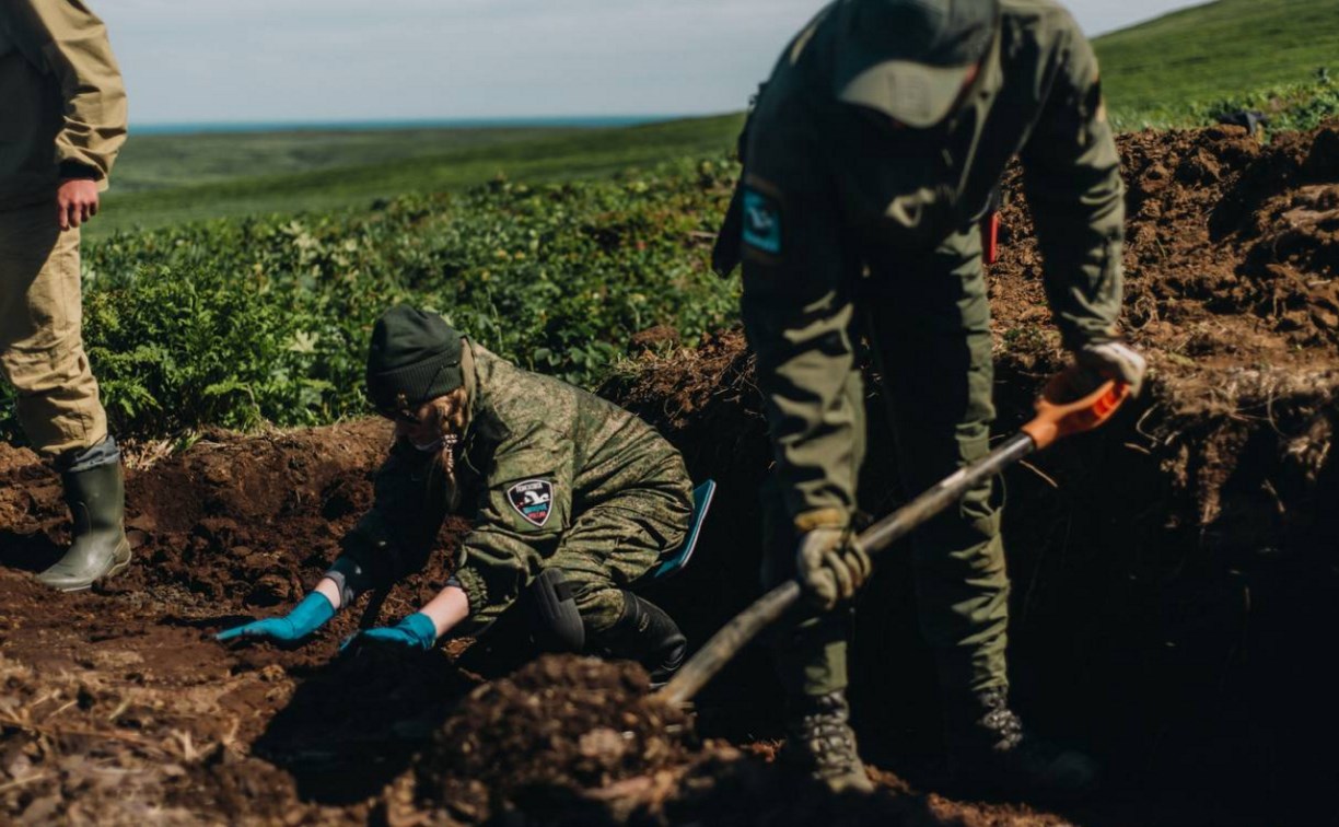 "Ценой своей жизни смог уничтожить гарнизон ДОТа": поисковики нашли на Шумшу останки нескольких бойцов