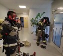 "Дым изолировал 13 человек": масштабные учения пожарных прошли в историческом парке на Сахалине