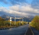 Первый снег добрался до центральной части Сахалина