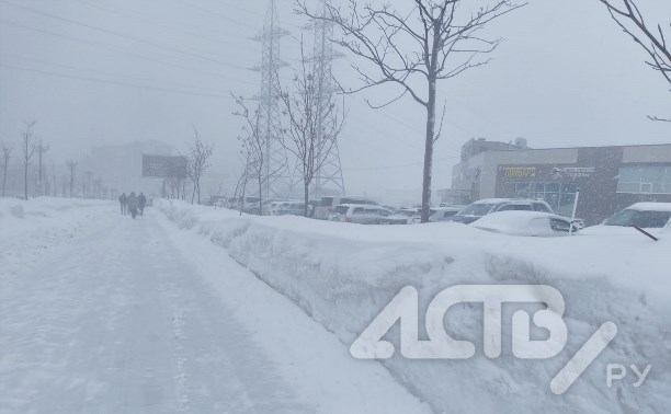 Ещё четыре авиарейса отменяют на Сахалине из-за снежного циклона