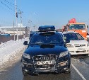 Очевидцев столкновения Toyota Ipsum и Audi Q7 ищут в Южно-Сахалинске