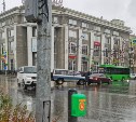 Два автомобиля не поделили перекрёсток в центре Южно-Сахалинска 