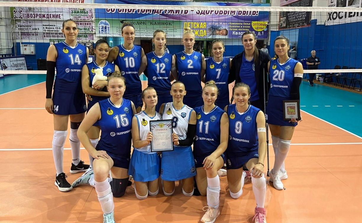 Волейболистки "Сахалина" перед финалом потеряли игрока, но взяли серебро на Кубке Сибири и Дальнего Востока