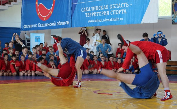 Спортсмены провели мастер класс Спортсмены провели мастер класс