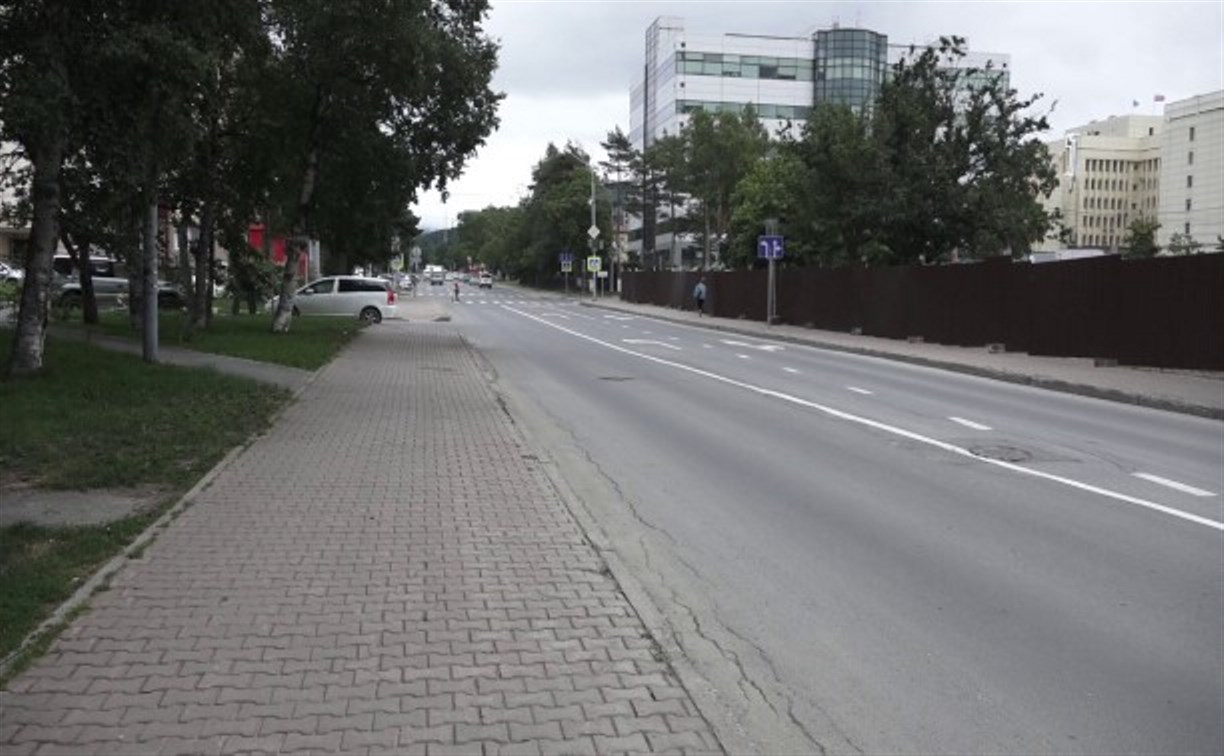 Плитку всё-таки будут использовать при ремонте улиц Южно-Сахалинска