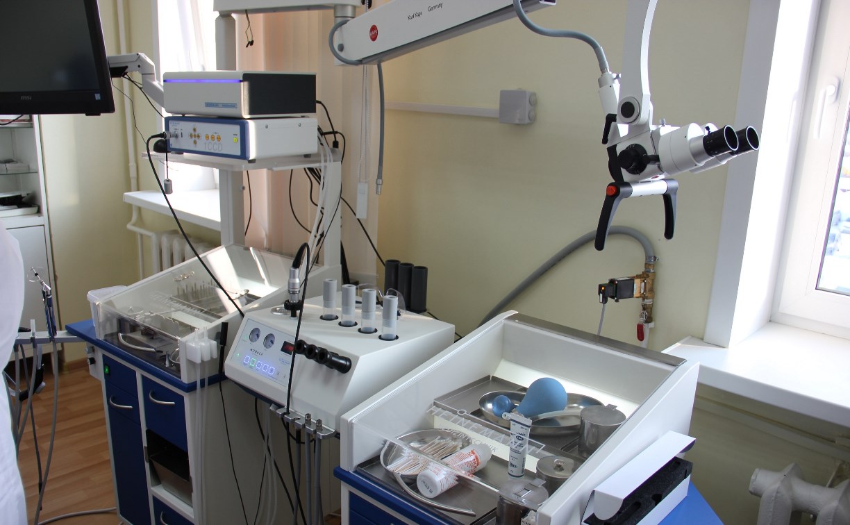 В южно-сахалинской детской поликлинике обновили устаревшее оборудование
