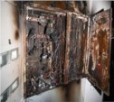Электрощиток сгорел в одном из домов в Южно-Сахалинске