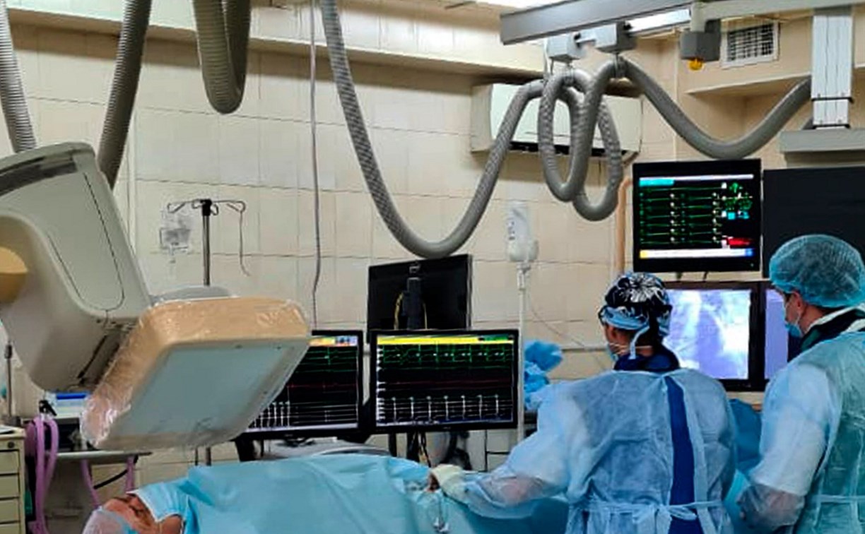 Число высокотехнологичных операций на сердце увеличивают в Сахалинской области