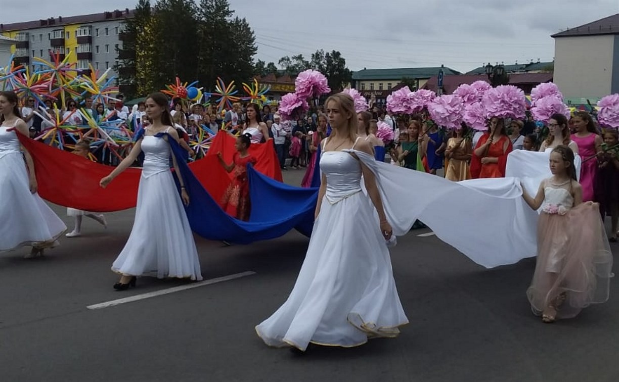 Несколько тысяч человек приняло участие в праздновании Дня города в Поронайске
