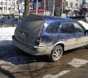 Серый микроавтобус, скрывшийся с места ДТП, ищут в Южно-Сахалинске