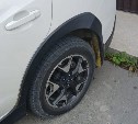 Автомобиль "пожелтел" после поездки из Корсакова в Южно-Сахалинск