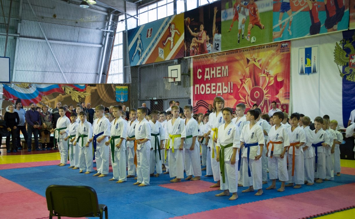 Сахалинские киокушины выступили на открытом турнире в Холмске