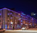 Динамическая подсветка украсила 10 жилых домов в Южно-Сахалинске