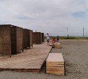 На пляже в Анивском районе откроют фудкорты, зоны для фотосессий и спортплощадки