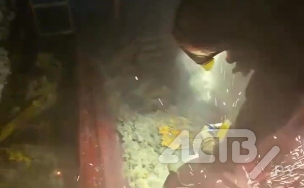 Коттедж едва не сгорел из-за пожара в бане в Южно-Сахалинске