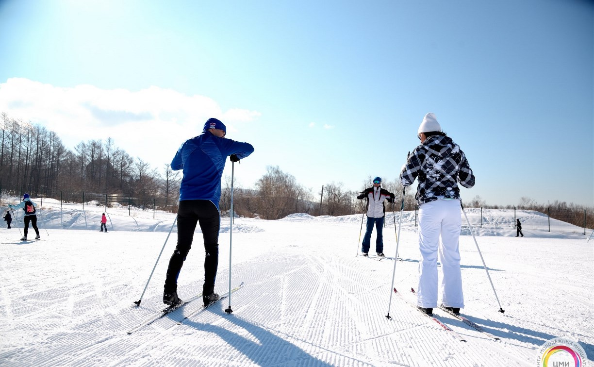 На бесплатные занятия беговыми лыжами приглашают южносахалинцев