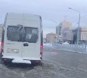 Участок улицы Комсомольской в Южно-Сахалинске превратился в реку