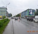 В Южно-Сахалинске на безопасной «зебре» сбит пешеход (ВИДЕО)