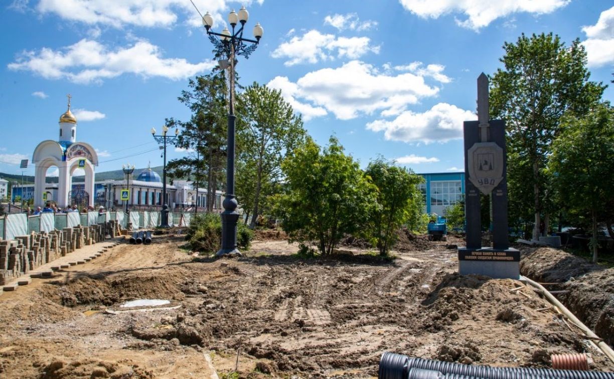 Памятник погибшим полицейским поставят в новом сквере в Южно-Сахалинске