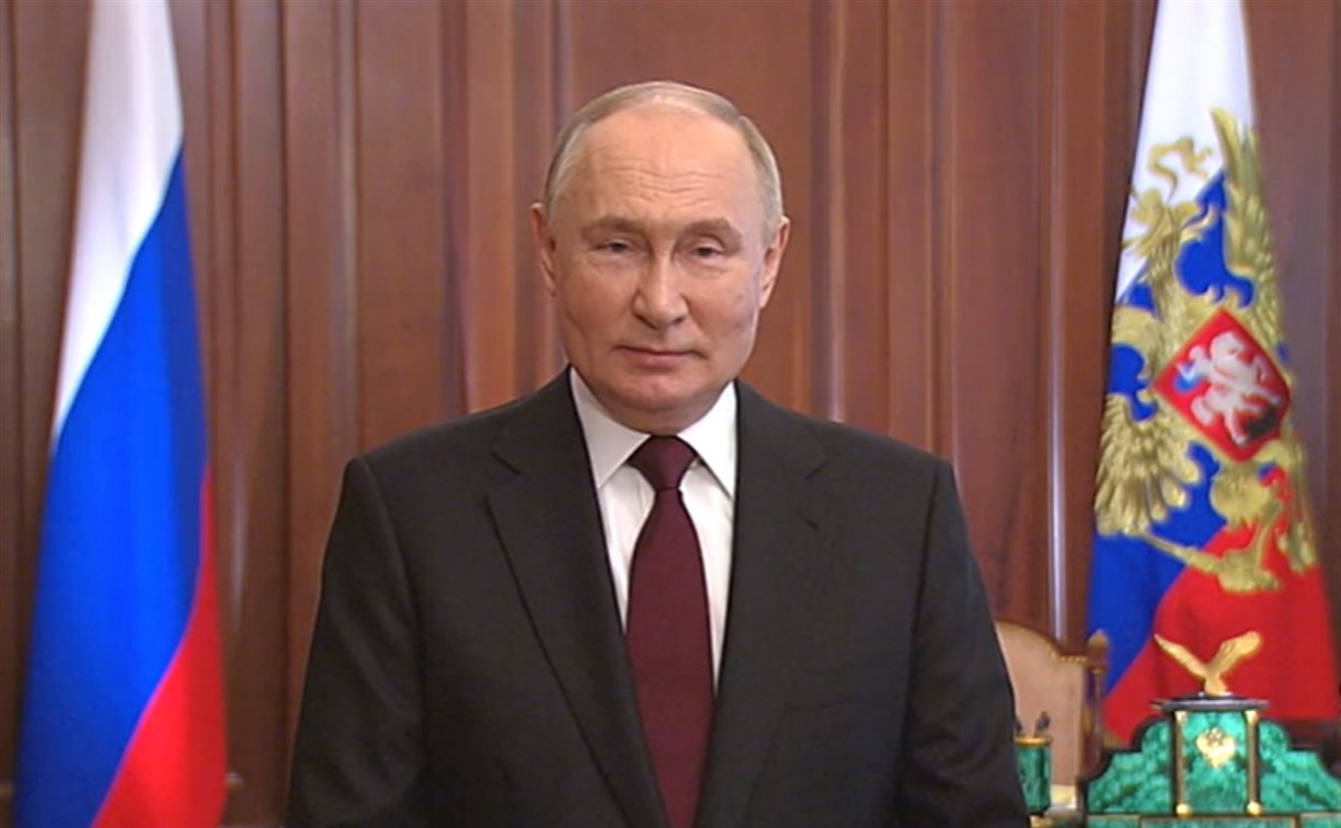 "Единственным источником власти в нашей стране является народ": Владимир Путин записал обращение к россиянам