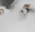 В Курильске произошёл пожар в санузле квартиры на первом этаже дома