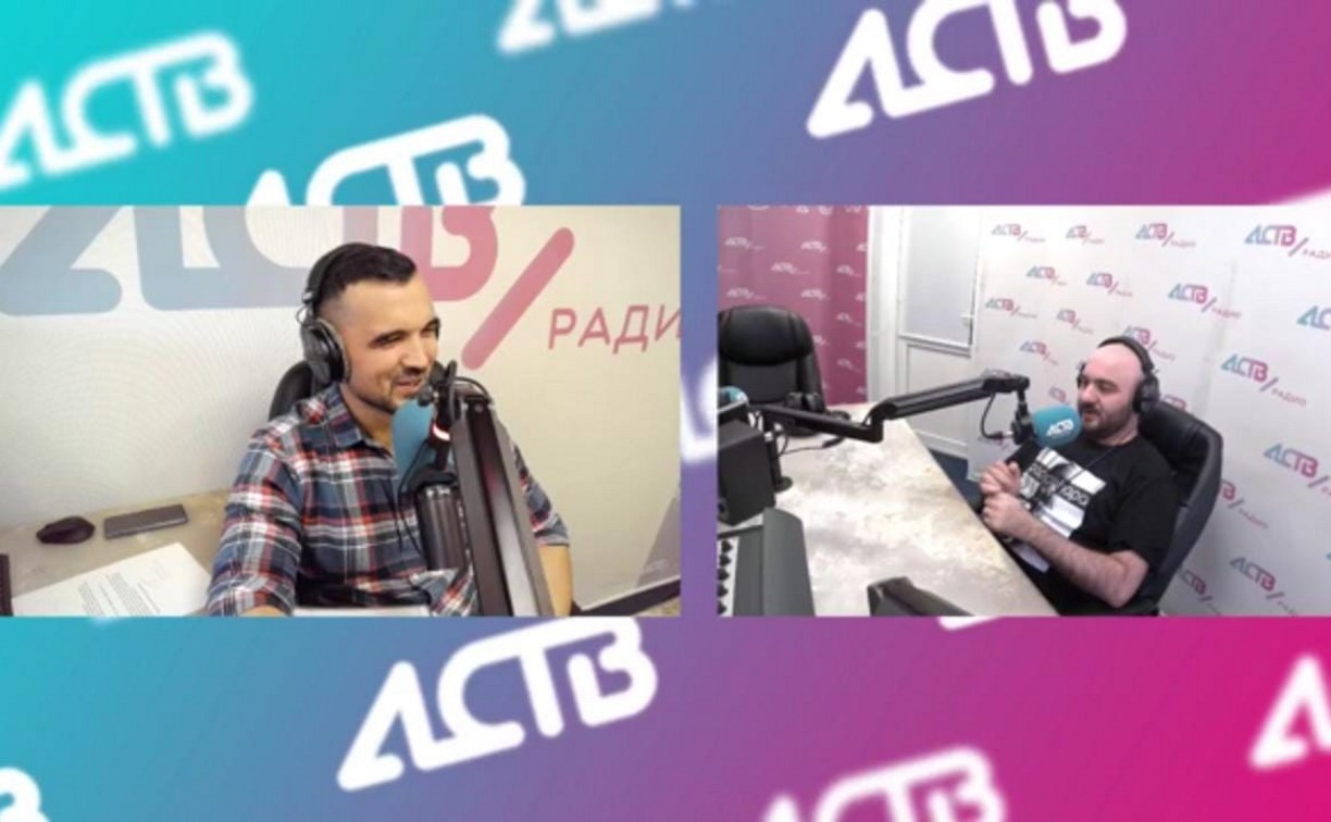 Резидент шоу "Comedy Баттл" и "Открытый микрофон" Расул Чабдаров в эфире радио АСТВ