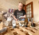 Сахалинский спасатель собрал коллекцию окаменелостей с 60-килограммовым аммонитом