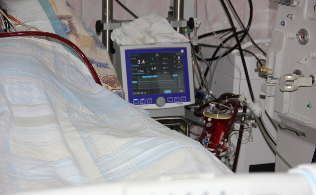 Новый аппарат появился в отделении реанимации Сахалинской областной больницы