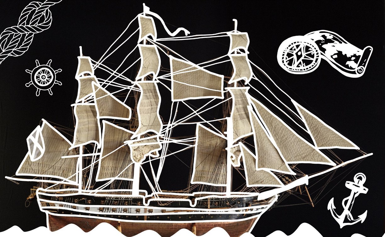Юные сахалинцы починят судно после шторма и создадут корабль в областном краеведческом музее