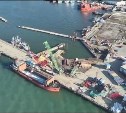 За реконструкцией Рыбного порта проследили с помощью беспилотников