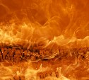Огонь повредил дачный дом на юге Сахалина