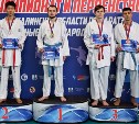 Сахалинские каратисты разыграли медали чемпионата и первенства области