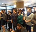 Выставка школы икебаны Согэцу открылась в Южно-Сахалинске (ФОТО)